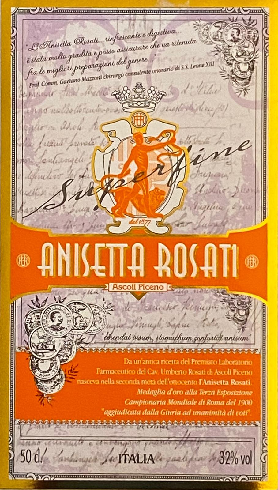 Etichetta Superfine Rosati